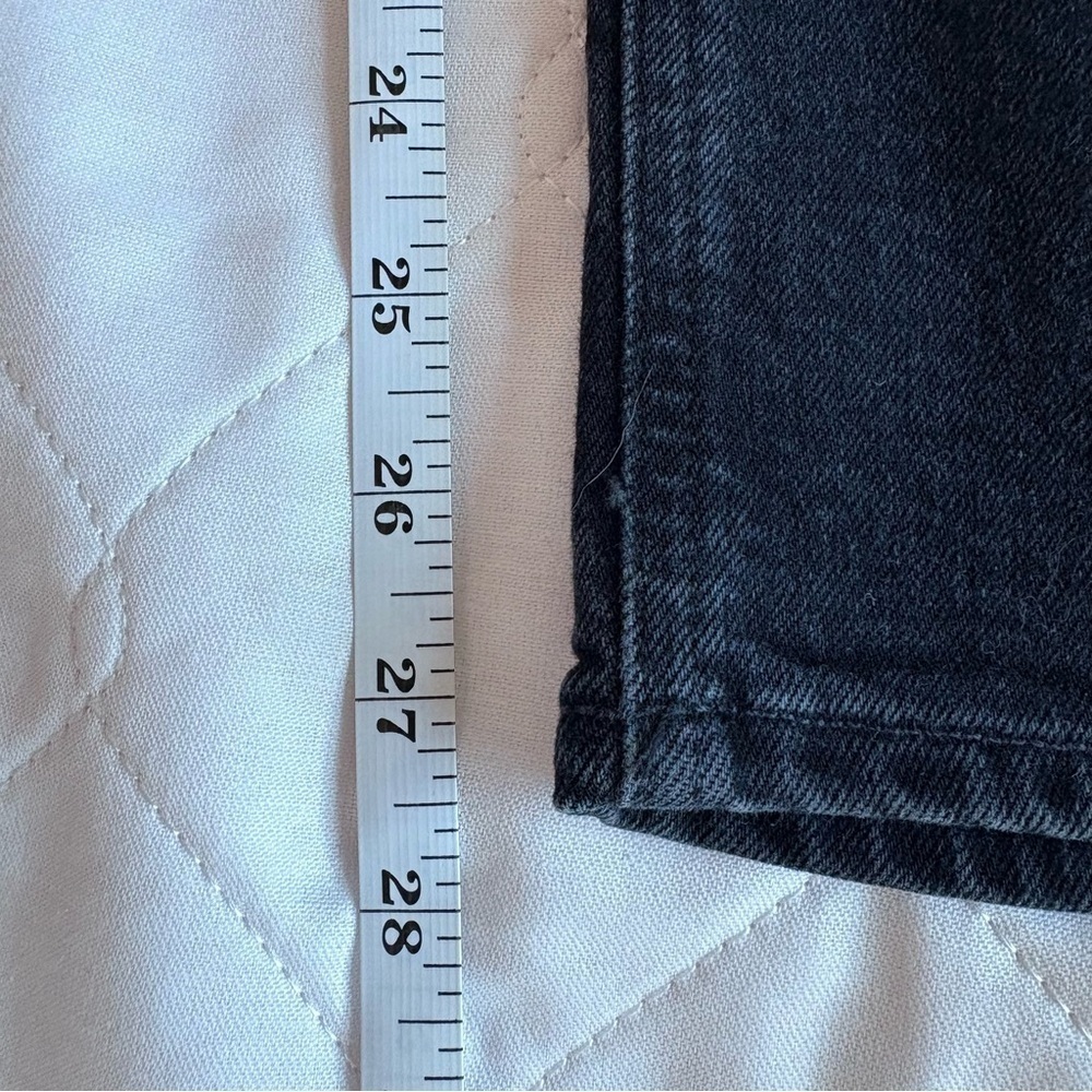 Agolde Black Riley Long Jeans - Picture 10 of 11